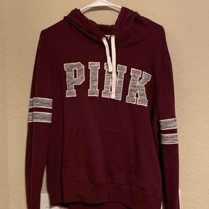 Maroon VS Pink Hoodie
